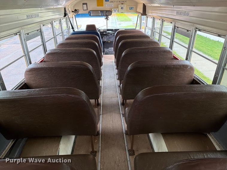 image for item FT6739 1996 Chevrolet Bluebird school bus