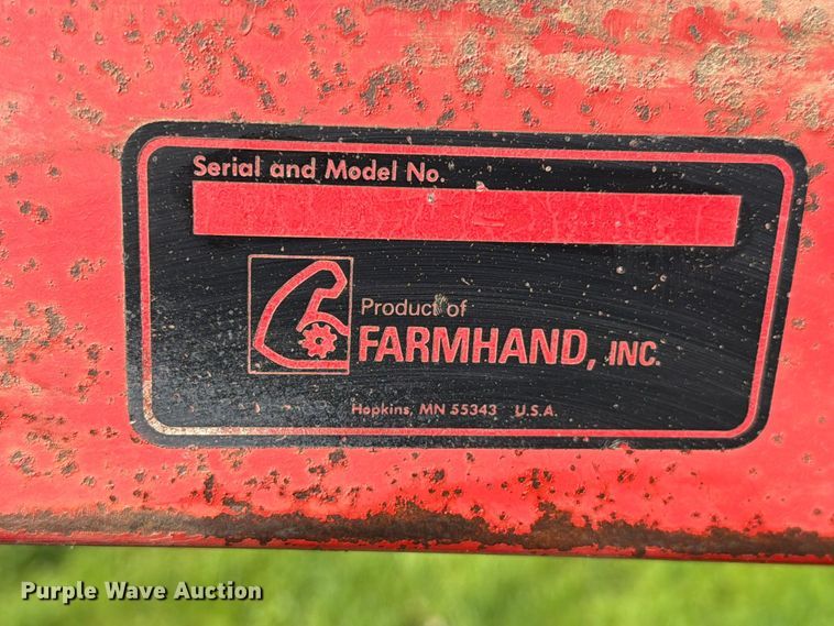 image for item FT6836 Farmhand F11 loader