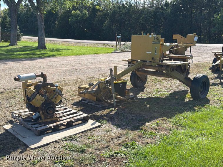 1988 Vermeer 665A stump grinder