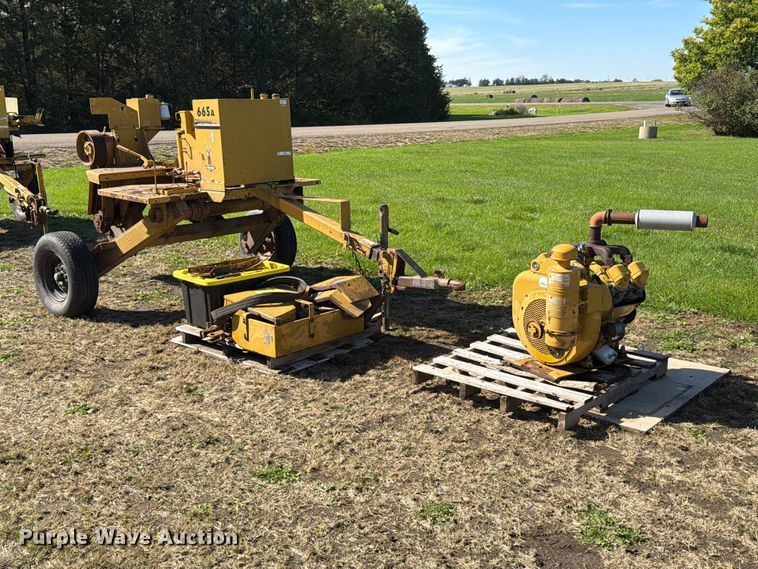 image for item FT6838 1988 Vermeer 665A stump grinder