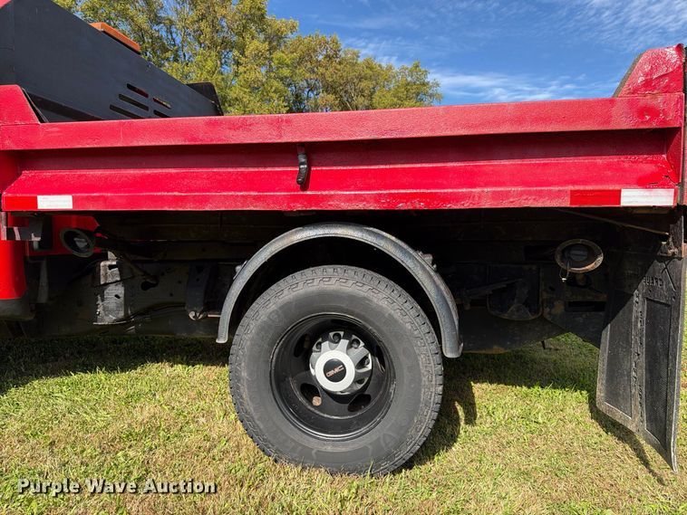 image for item FT8115 2011 GMC Sierra 3500HD dump bed pickup truck