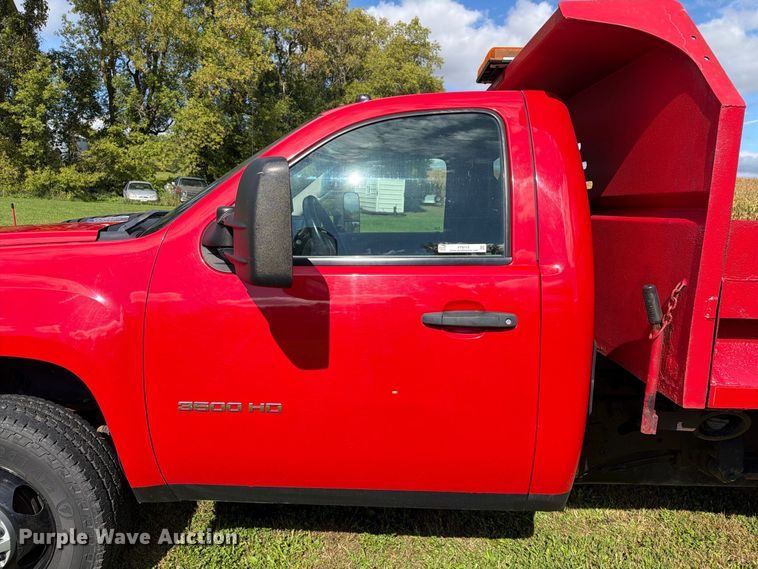 image for item FT8115 2011 GMC Sierra 3500HD dump bed pickup truck