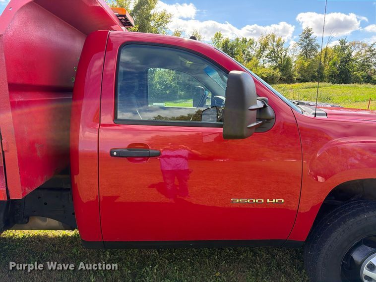 image for item FT8115 2011 GMC Sierra 3500HD dump bed pickup truck