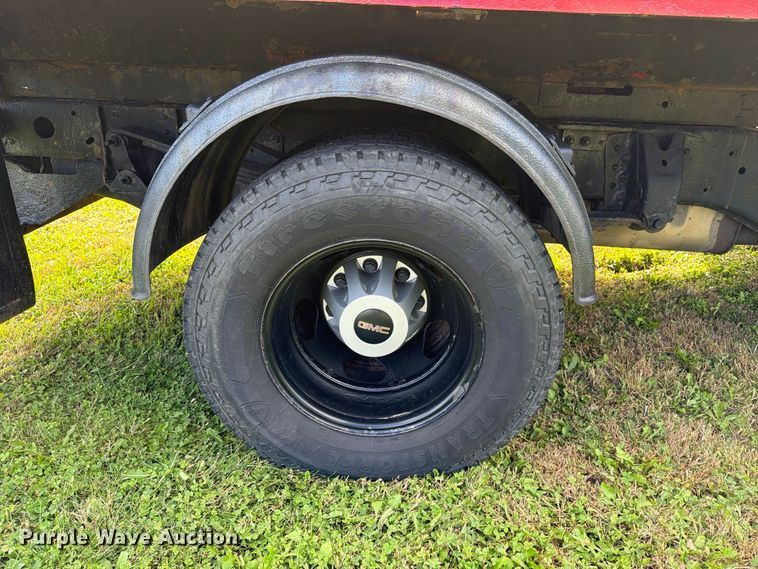 image for item FT8115 2011 GMC Sierra 3500HD dump bed pickup truck