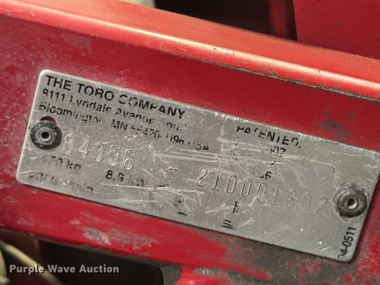 image for item FU4684 Toro Greensmaster 3100 reel mower