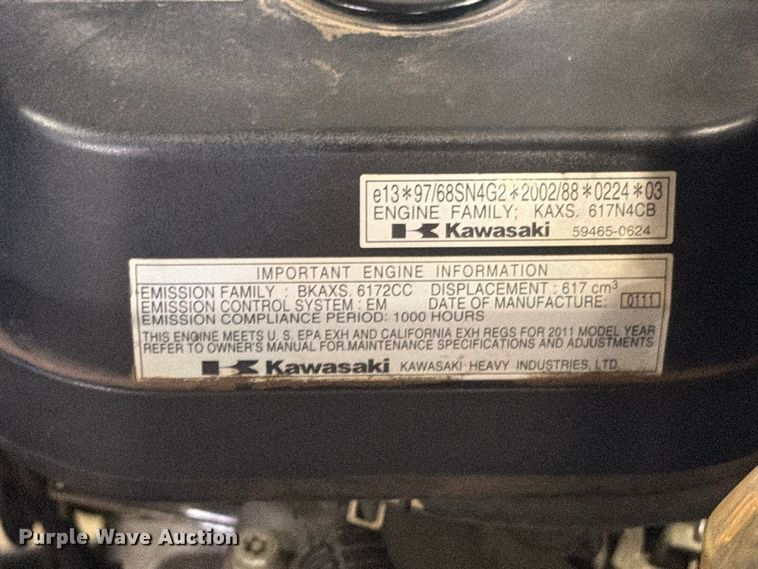 image for item FU4685 2011 John Deere 2500B reel mower