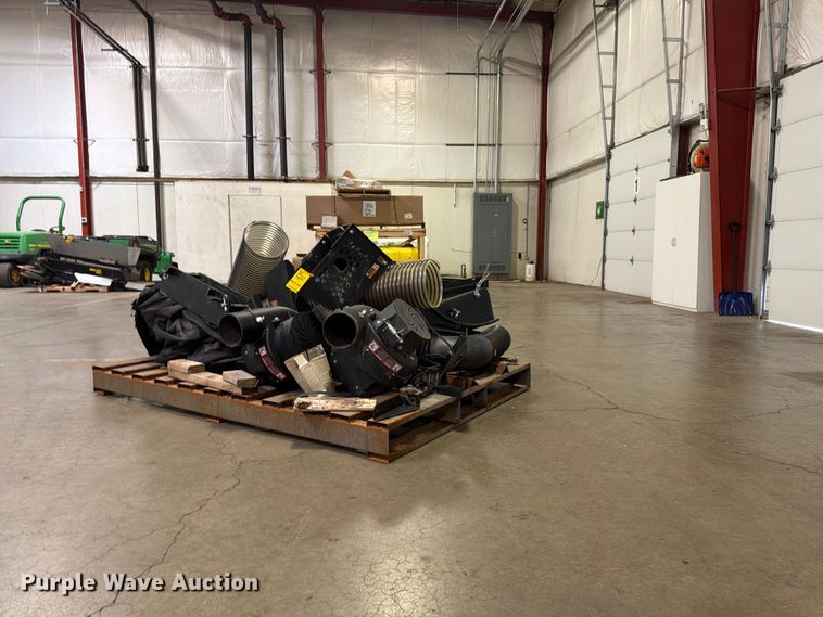 image for item FU4690 (2) John Deere mower bagging systems