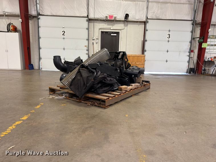 image for item FU4690 (2) John Deere mower bagging systems