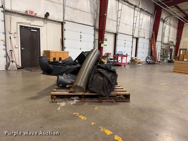 image for item FU4690 (2) John Deere mower bagging systems
