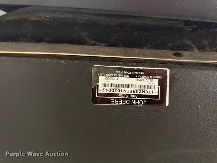 image for item FU4690 (2) John Deere mower bagging systems