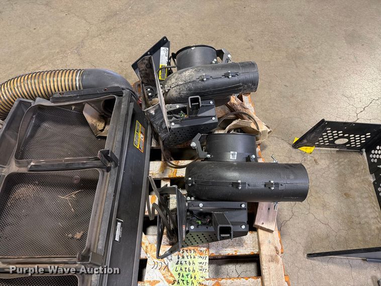 image for item FU4690 (2) John Deere mower bagging systems