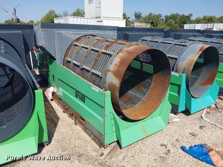 Erie Industries GF480 trommel screen