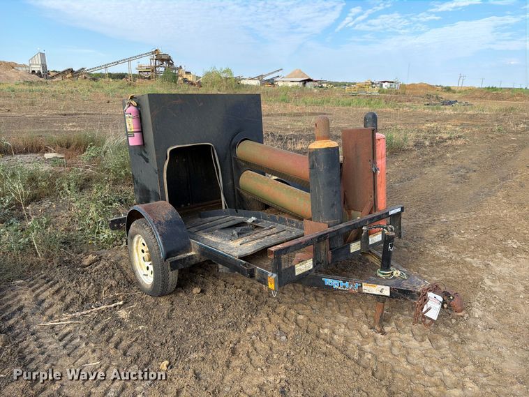 image for item NC9914 2017 Top Hat WM8X4-2.9N-C utility trailer