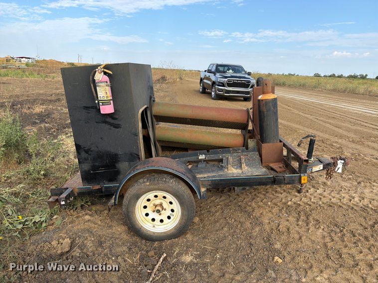 image for item NC9914 2017 Top Hat WM8X4-2.9N-C utility trailer