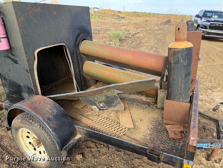 image for item NC9914 2017 Top Hat WM8X4-2.9N-C utility trailer