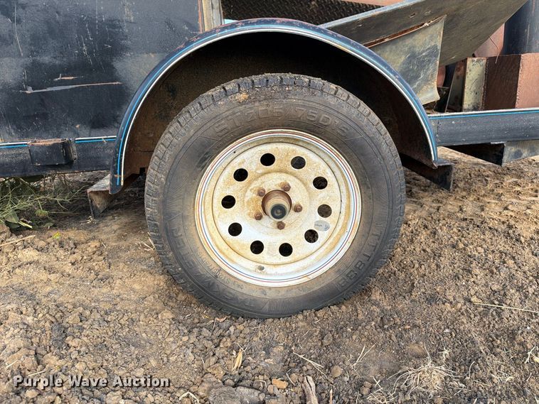 image for item NC9914 2017 Top Hat WM8X4-2.9N-C utility trailer