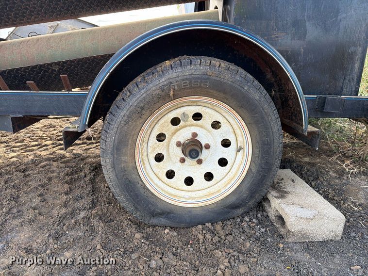 image for item NC9914 2017 Top Hat WM8X4-2.9N-C utility trailer