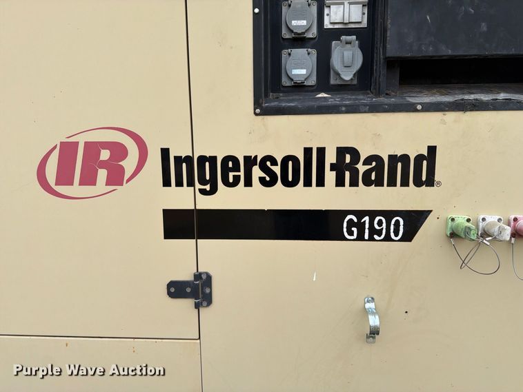 image for item NE9884 Ingersoll-Rand G190 generator