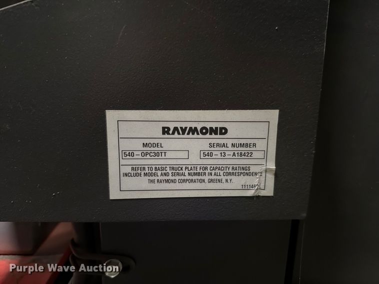 image for item NF9610 2013 Raymond 640 OPC30TT order picker