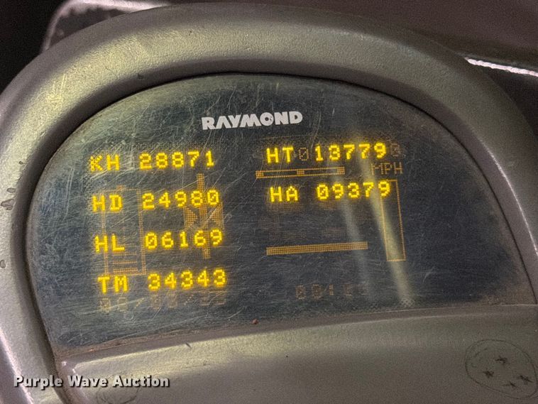 image for item NF9621 2009 Raymond 960-CSR30T swing carriage forklift