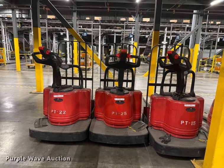 image for item NF9650 (4) 2004 Raymond 112TM FRE80I pallet jacks