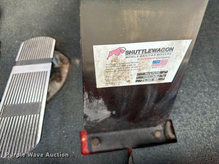 image for item OE9718 2018 Shuttlewagon Navigator NVX7035 railcar mover