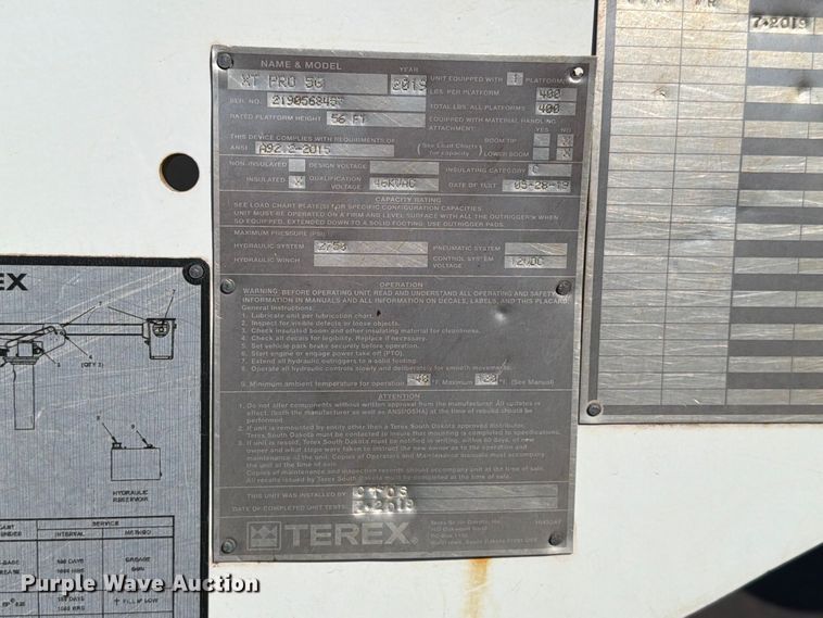 image for item YA4107 2020 Freightliner Business Class M2 forestry bucket truck