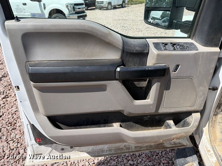 image for item YA4472 2017 Ford F350 Super Duty Ext. Cab utility bed pickup truck