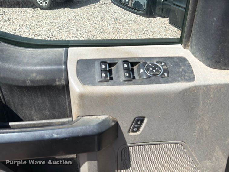 image for item YA4472 2017 Ford F350 Super Duty Ext. Cab utility bed pickup truck