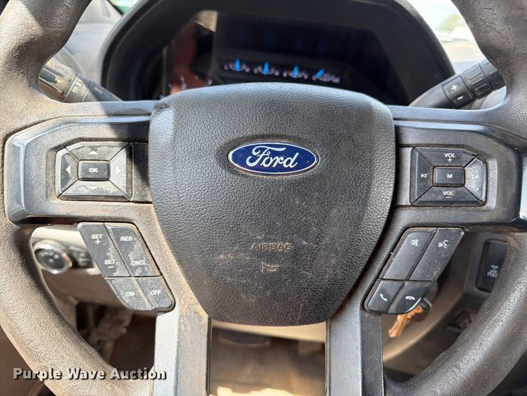 image for item YA4472 2017 Ford F350 Super Duty Ext. Cab utility bed pickup truck