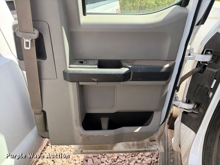 image for item YA4472 2017 Ford F350 Super Duty Ext. Cab utility bed pickup truck