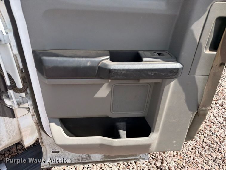 image for item YA4472 2017 Ford F350 Super Duty Ext. Cab utility bed pickup truck