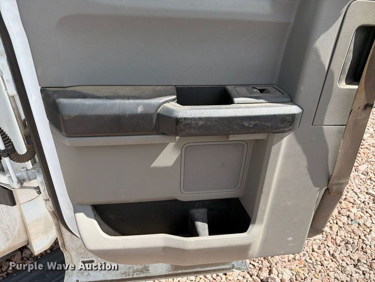 image for item YA4472 2017 Ford F350 Super Duty Ext. Cab utility bed pickup truck