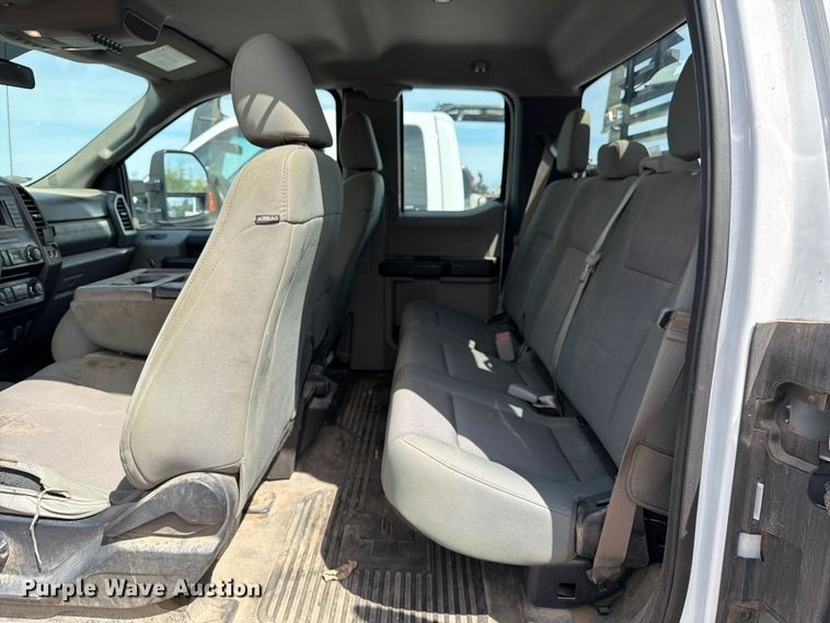 image for item YA4472 2017 Ford F350 Super Duty Ext. Cab utility bed pickup truck