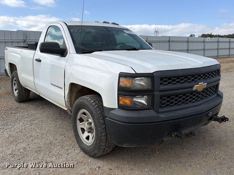 image for item YA4598 2014 Chevrolet Silverado pickup truck