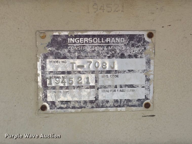 image for item YA4642 2008 Ingersoll Rand T-708J tow tractor