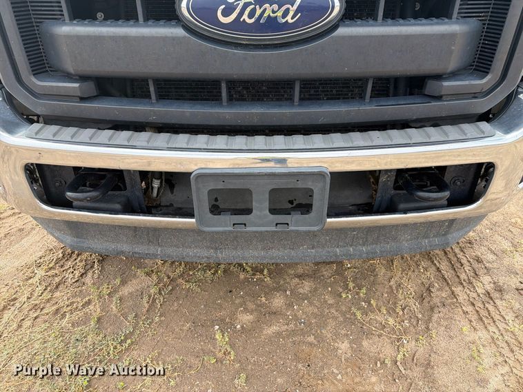 image for item YA4745 2014 Ford F250 Super Duty Ext. Cab utility bed pickup truck
