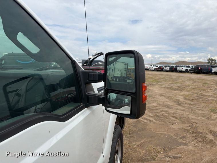 image for item YA4745 2014 Ford F250 Super Duty Ext. Cab utility bed pickup truck