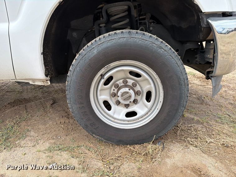 image for item YA4745 2014 Ford F250 Super Duty Ext. Cab utility bed pickup truck