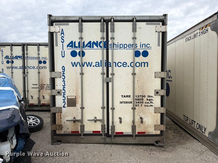 image for item YA4771 2021 CIMC refrigerated shipping container