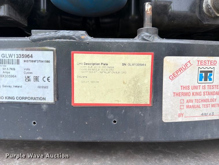 image for item YA4771 2021 CIMC refrigerated shipping container