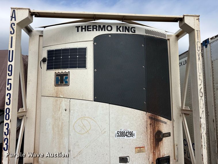 image for item YA4772 2015 CIMC refrigerated shipping container