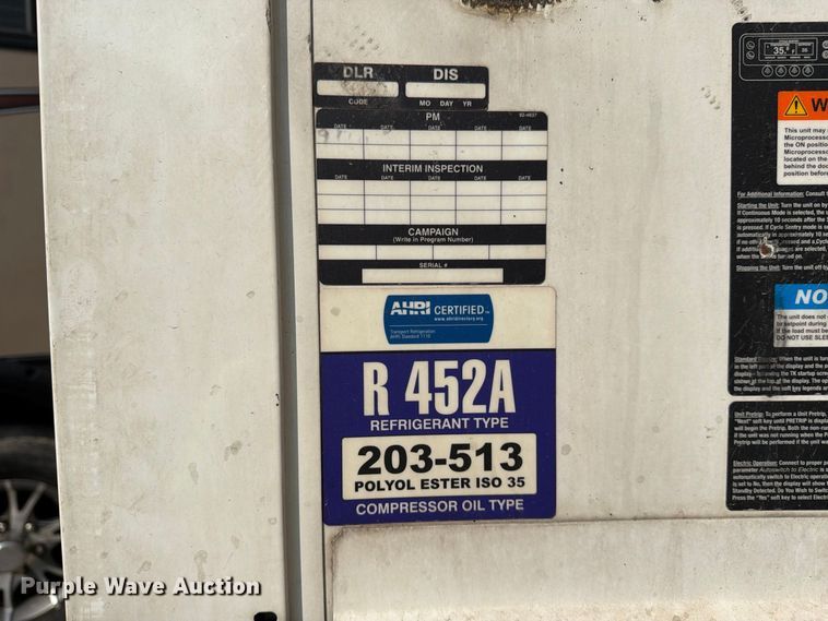 image for item YA4774 2020 CIMC refrigerated shipping container