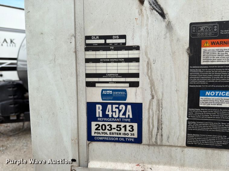 image for item YA4775 2015 CIMC refrigerated shipping container