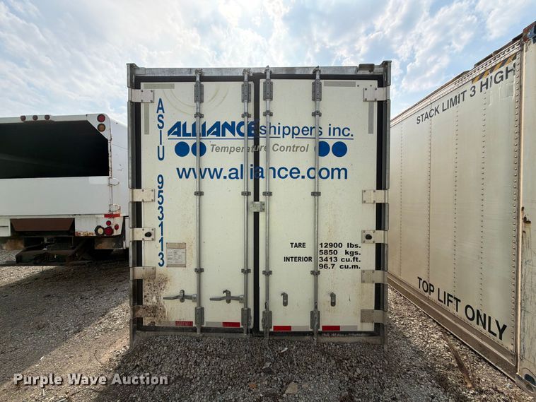 image for item YA4777 2022 CIMC refrigerated shipping container
