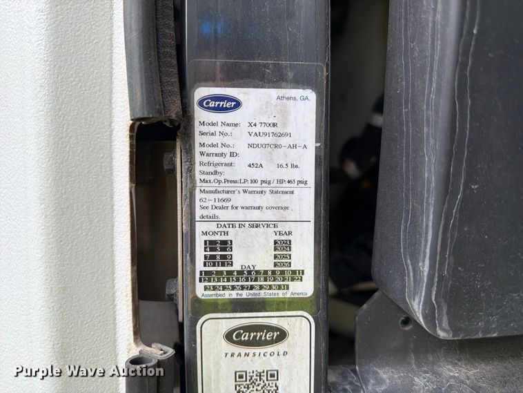 image for item YA4777 2022 CIMC refrigerated shipping container