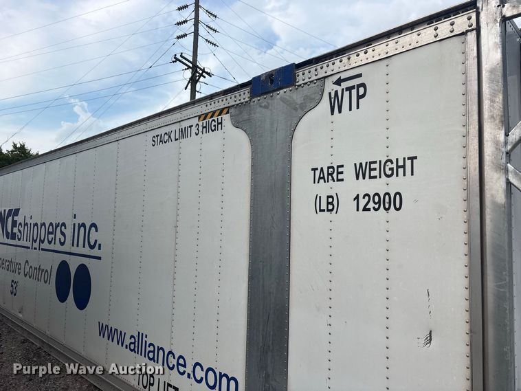 image for item YA4780 2019 CIMC refrigerated shipping container