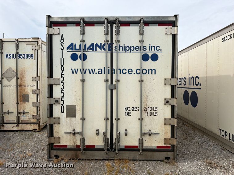 image for item YA4781 2020 CIMC refrigerated shipping container