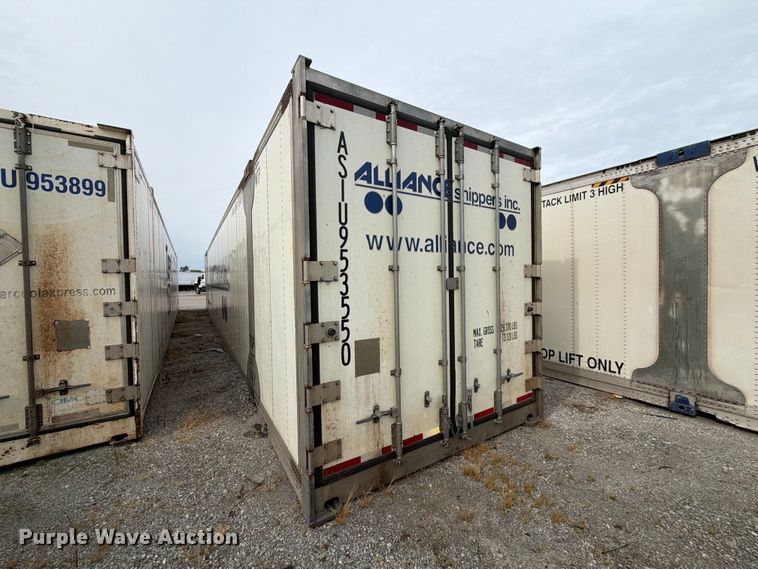 image for item YA4781 2020 CIMC refrigerated shipping container