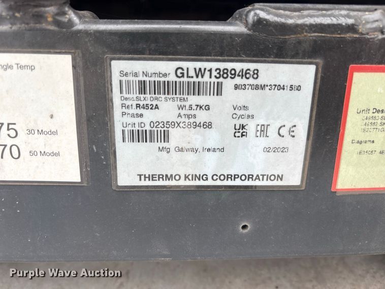 image for item YA4783 2015 CIMC refrigerated shipping container